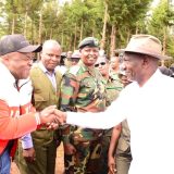 KEBS team, led by the Chairman of the National Standards Council, Dr. Chris Wamalwa, CBS, joined President Dr. William Ruto for a tree planting event in the 403,000-hectare Mau Forest Complex. This initiative supports the Integrated Conservation and Livelihoods Improvement Programme (MFC-ICLIP) with the ambitious goal of planting 15 billion trees. The Kenya Bureau of Standards (KEBS) is dedicated to environmental protection through partnerships with the government and various stakeholders, aiming to preserve the environment while also supporting local livelihoods.
The official launch of the Mau Forest Complex Integrated Conservation and Livelihood Improvement Programme took place in Molo, Kuresoi North, Nakuru County.